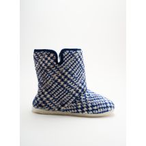 PERRIN - Chaussons/Pantoufles bleu en textile pour femme - Taille 41 - Modz