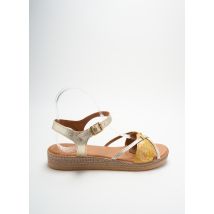 ARIMA - Sandales/Nu pieds jaune en cuir pour femme - Taille 39 - Modz