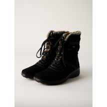 RIEKER - Bottines/Boots noir en cuir pour femme - Taille 37 - Modz