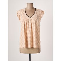 INDI & COLD - T-shirt beige en coton pour femme - Taille 36 - Modz