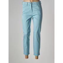 TONI - Pantalon 7/8 bleu en coton pour femme - Taille 40 - Modz