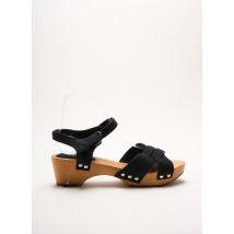 LE TEMPS DES CERISES - Sandales/Nu pieds noir en cuir pour femme - Taille 39 - Modz
