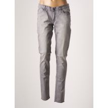 CHEAP MONDAY - Jeans coupe slim gris en coton pour femme - Taille W32 L34 - Modz