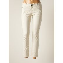 DONOVAN - Pantalon chino blanc en coton pour femme - Taille W28 - Modz