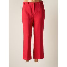 GRACE & MILA - Pantalon 7/8 rouge en polyester pour femme - Taille 38 - Modz