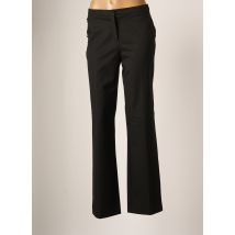 I.CODE (By IKKS) - Pantalon droit noir en polyester pour femme - Taille W30 - Modz