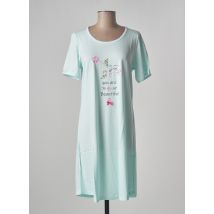 RINGELLA - Chemise de nuit bleu en coton pour femme - Taille 44 - Modz