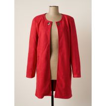 MULTIPLES VESTES FEMME DE COULEUR ROUGE - Grande Taille