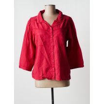 AGATHE & LOUISE - Chemisier rouge en coton pour femme - Taille 40 - Modz