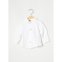 J.O MILANO - Chemise manches longues blanc en coton pour garçon - Taille 3 M - Modz