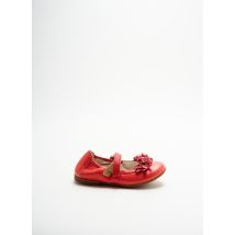 ROMAGNOLI - Ballerines rouge en cuir pour fille - Taille 24 - Modz