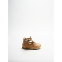 ASTER - Sandales/Nu pieds marron en cuir pour garçon - Taille 18 - Modz