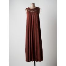 B.YOUNG - Robe longue marron en viscose pour femme - Taille 34 - Modz