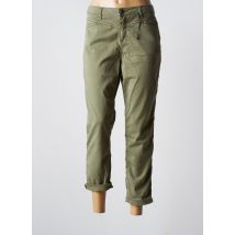 EMMA & ROCK - Pantalon 7/8 vert en coton pour femme - Taille 46 - Modz