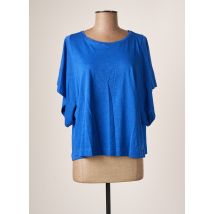 DES PETITS HAUTS - T-shirt bleu en coton pour femme - Taille 38 - Modz
