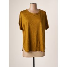 DES PETITS HAUTS - Top vert en lin pour femme - Taille 36 - Modz