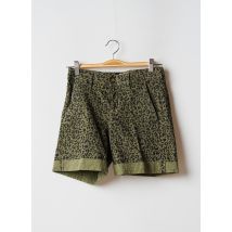 HOPPY - Short vert en coton pour femme - Taille 36 - Modz