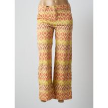 HAPPY - Pantalon 7/8 jaune en coton pour femme - Taille W30 - Modz