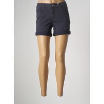 C'EST BEAU LA VIE - Short bleu en coton pour femme - Taille 40 - Modz