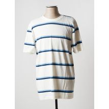 SELECTED - T-shirt bleu en coton pour homme - Taille XL - Modz