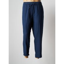 CASUAL FRIDAY - Pantalon droit bleu en lin pour homme - Taille 44 - Modz
