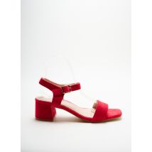VANESSA WU - Sandales/Nu pieds rouge en textile pour femme - Taille 37 - Modz