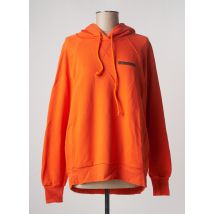 SPORTMAX - Sweat-shirt à capuche orange en coton pour femme - Taille 34 - Modz