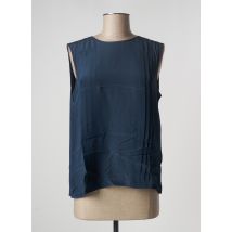 WEEKEND MAXMARA - Top bleu en soie pour femme - Taille 38 - Modz