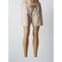 RINASCIMENTO - Short beige en polyurethane pour femme - Taille 36 - Modz