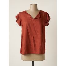 ELLE EST OU LA MER - Blouse marron en modal pour femme - Taille 36 - Modz