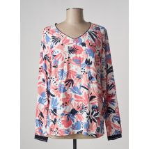 ELLE EST OU LA MER - Blouse rose en viscose pour femme - Taille 42 - Modz