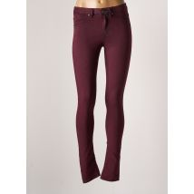 BLEND SHE - Jeans skinny rouge en coton pour femme - Taille W26 L32 - Modz