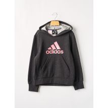 ADIDAS - Sweat-shirt à capuche gris en coton pour fille - Taille 8 A - Modz