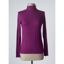 MAJESTIC FILATURES - Sous-pull violet en viscose pour femme - Taille 42 - Modz