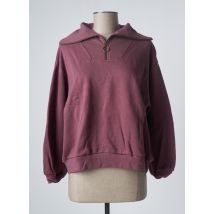 SESSUN - Sweat-shirt violet en coton pour femme - Taille 38 - Modz