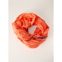 SCOTCH & SODA - Echarpe orange en coton pour homme - Taille TU - Modz