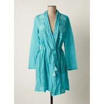 LA FIANCEE DU MEKONG - Veste kimono bleu en coton pour femme - Taille 42 - Modz