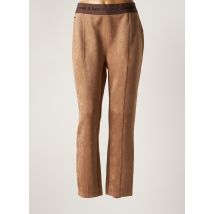 STREET ONE - Pantalon slim marron en polyester pour femme - Taille 44 - Modz