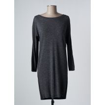 NINATI - Robe mi-longue gris en polyester pour femme - Taille 32 - Modz