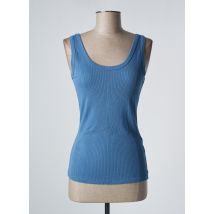 O'MER - Top bleu en viscose pour femme - Taille 38 - Modz