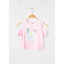 TIFFOSI - T-shirt rose en coton pour fille - Taille 12 A - Modz