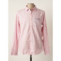 SCOTCH & SODA - Chemise manches longues rose en coton pour homme - Taille L - Modz