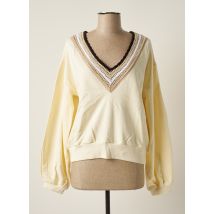 BSB - Sweat-shirt beige en coton pour femme - Taille 34 - Modz