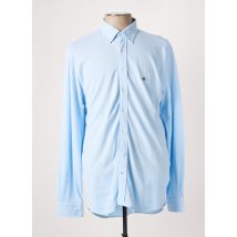 GANT CHEMISES HOMME DE COULEUR BLEU - Grande Taille