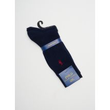 RALPH LAUREN - Chaussettes bleu en coton pour homme - Taille 39 - Modz