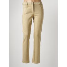 TRICOT CHIC - Pantalon slim beige en polyester pour femme - Taille 36 - Modz