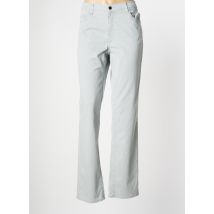 KANOPE - Pantalon droit gris en coton pour femme - Taille 46 - Modz