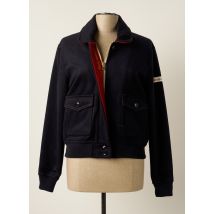 LA MARINIÈRE FRANÇAISE - Blouson bleu en laine pour femme - Taille 42 - Modz