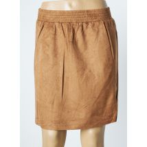 SPARKZ - Jupe courte marron en polyester pour femme - Taille 40 - Modz