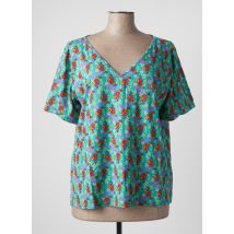PRINCESSE NOMADE - T-shirt vert en coton pour femme - Taille 44 - Modz